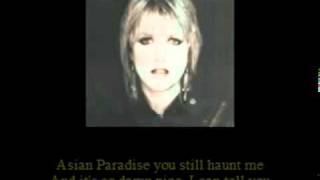 Video thumbnail of "Sharon O'Neill - Asian Paradise [1980 single with lyrics]"