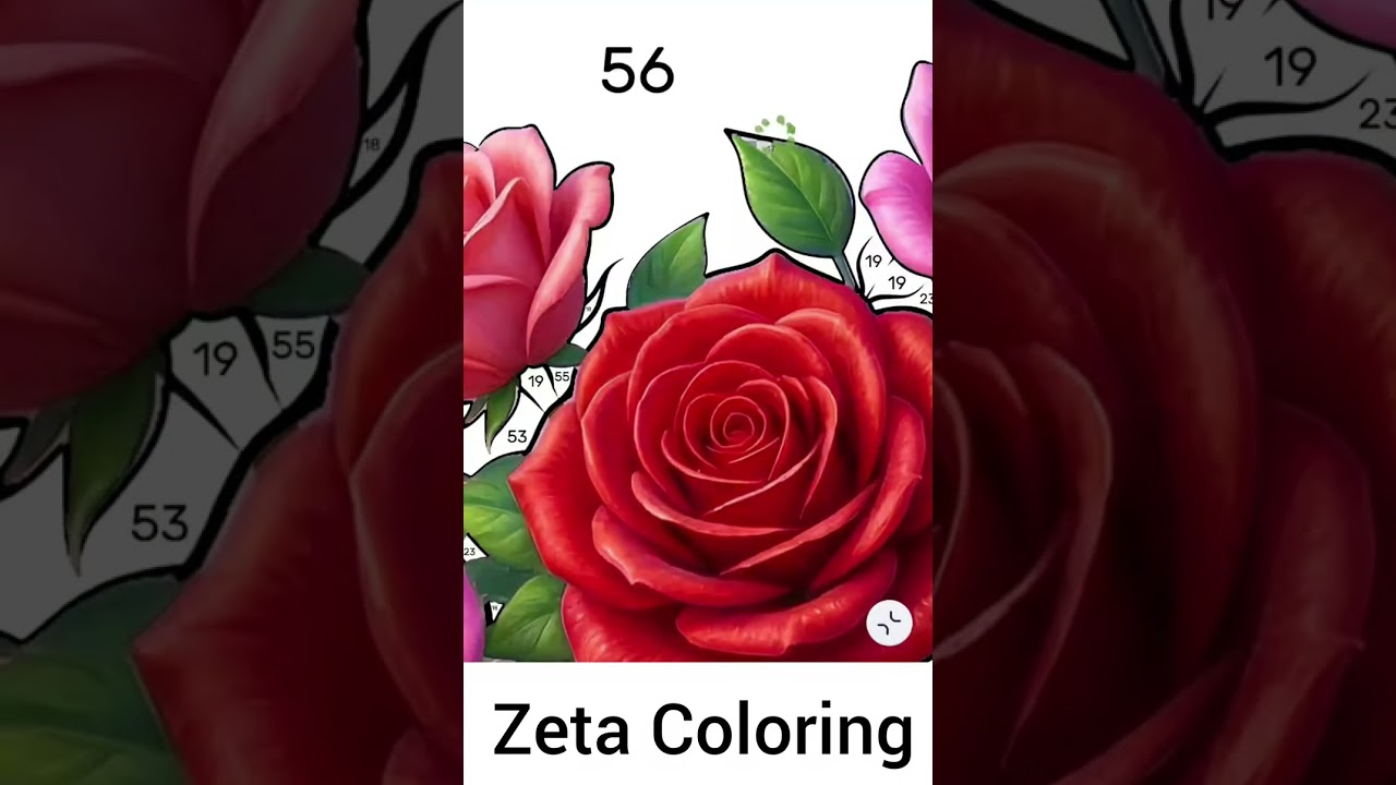 Trending digital mandala colouring viral video Zeta Coloring pages satisfying Digital painting viral