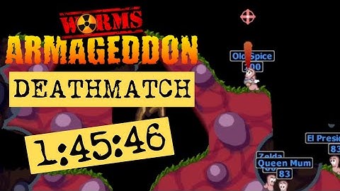 Worms Armageddon (PC) - Deathmatch speedrun in 1:45:46