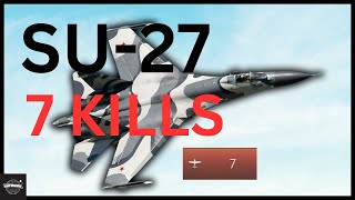 Warthunder Su-27 Flanker | 7 Kill game