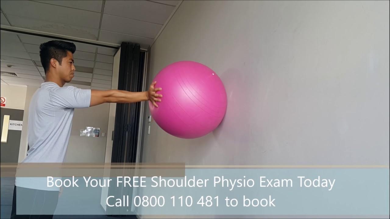 Scapular Stabilisation Exercises Shoulder Clock Exercises YouTube