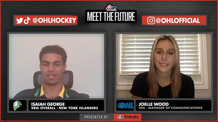 Meet The Future | 2022 NHL Draft Interview: Isaiah George - New York Islanders