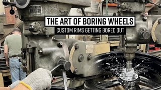 Taken Rims Novelty Machine Work To Get Rims Bore Done For 1987 Monte Carlos….