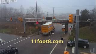 11Foot8 Bridge Crash Compilation 2018