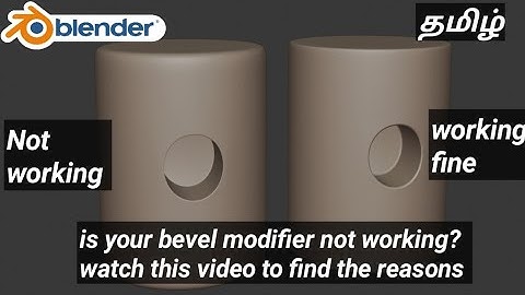Bevel modifier is not working sometimes? watch this video to find the reasons#blendertutorial#3d