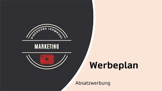 Marketing Folge 24 - Werbeplan