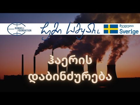 ჰაერის დაბინძურება / ჩემი სამყარო