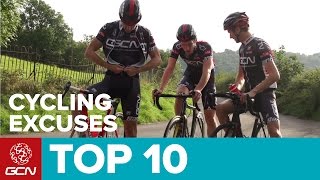 Top 10 Cycling Excuses – For Climbing