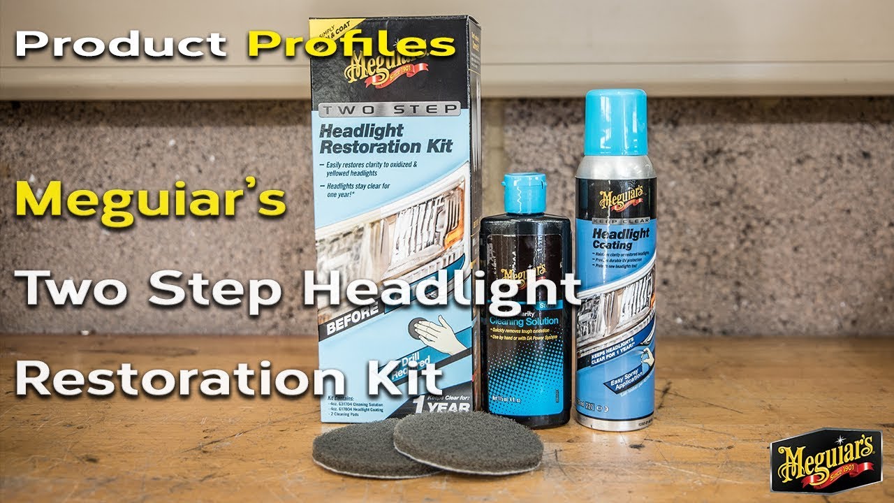 Meguiars 2 step Headlight Restoration Kit