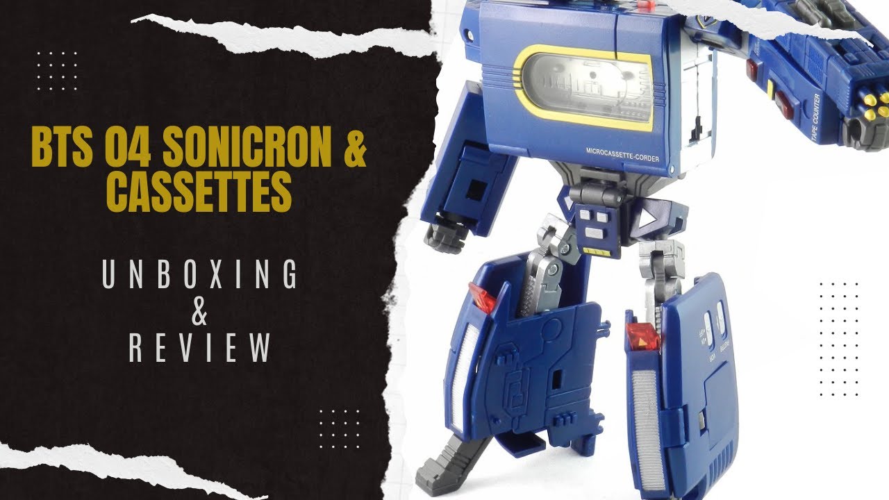 BTS-04 Sonicron & Cassettes: Unboxing & Review - YouTube