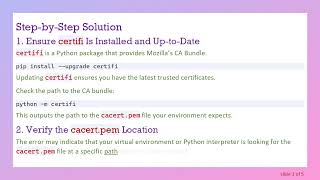 Fixing SSLError: Max retries exceeded During poetry install for GitHub Dependencies