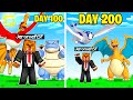 I Survived 200 Days In Minecraft Pixelmon (Here's What Happened)