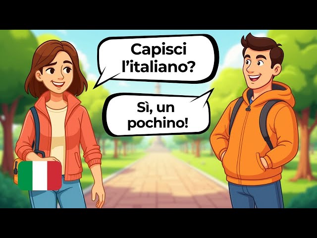 Learn Italian with Conversations | Basic Questions & Answers (subtitles)