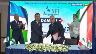 Узметкомбинат И Ташметзавод Подписали Соглашение О Сотрудничестве С Danieli