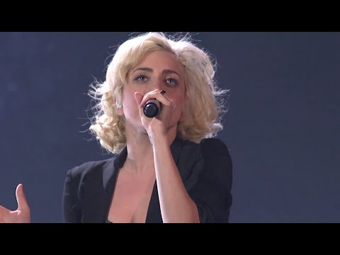 Lady Gaga Bad Romance Speechless Rehearsal At The American Music Awards November 22 2009 HD