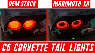 C6 CORVETTE MORIMOTO XB LED TAIL LIGHTS | Unboxing, How To Install, Review
