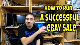 How To Run The Best Most Successful Sale On eBay