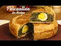 PASCUALINA / PASTEL DE ACELGA con Masa de Hojaldre