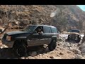 ZJ 3.5" lift with lifted Wranglers at Sand Hollow and Toquerville Falls