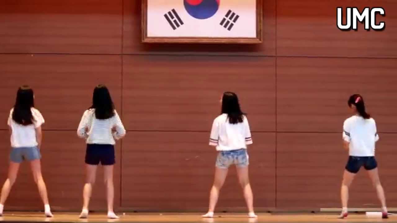 운중중 1학년 미니콘서트 Sistar Shake it, EXID Ah Yeah