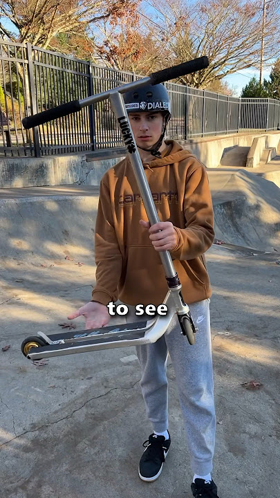 Worlds lightest scooter 🛴 #scootering #scooter #facts