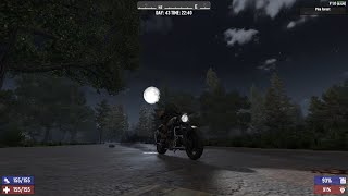 7 Days To Die 1.0 - Solo Insane Permadeath - Day 43 - Motorcycle & Nailgun