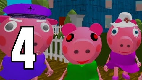 Piggy Neighbor Family Escape: Computer Password | Part 4 HD GamePlay Walkthrough Mobile-Games