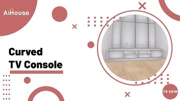 [Ceiling Module FAQ] Curved TV Console | AiHouse