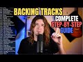 Backing tracks for live performances  complete step by step guide