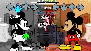 Mickey Mouse sings My Battle FULL | FNF VS Suicide Mouse Repainted Vs Craziness Injection Vs TABI