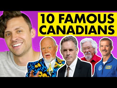 10 Canadian Celebrities (only Canadians know)