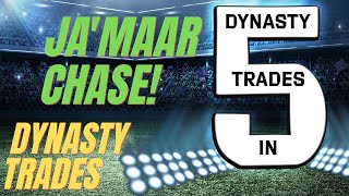 Dynasty Trades - Ja'Marr Chase - (Dynasty Strategy) - Dynasty Fantasy Football 2022 - Trade Show
