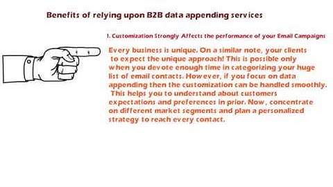 Benefits of relying upon B2B data appending services