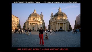 047/096 PIAZZA DEL POPOLO. ROMA. VIDEOGUIAS DE ITALIA. AUDIOGUIAS.