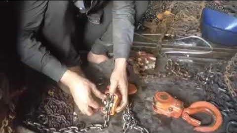 THỬ XÍCH QUA TRÁI NHO PALANG, MÓC CẨU DƯỚI PALANG 3 TẤN VÀ 10 TẤN. LH: 0968.533.375 | CÁP THÉP TÂY Á