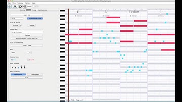 GenSession: a Flexible Zoomable User Interface for Melody Generation