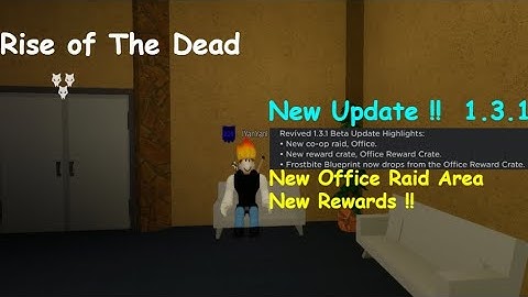 New Update 1.3.1 ! | Rise of The Dead | Roblox - Review + Showcase
