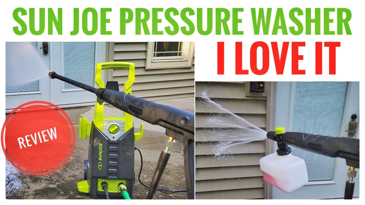 I LOVE Sun Joe Pressure Washer SPX2598 REVIEW & How Well Does It Clean 