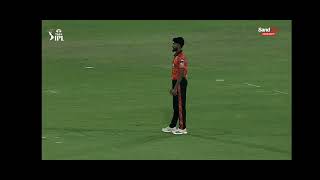 Circket tech support for RR vs SRH highlights careful hinge Saqib Husain highest wicket