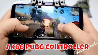 How to use AK66 PUBG Controller Six Finger Mobile Game Shooting Free Fire Key Button Gamepad screenshot 5