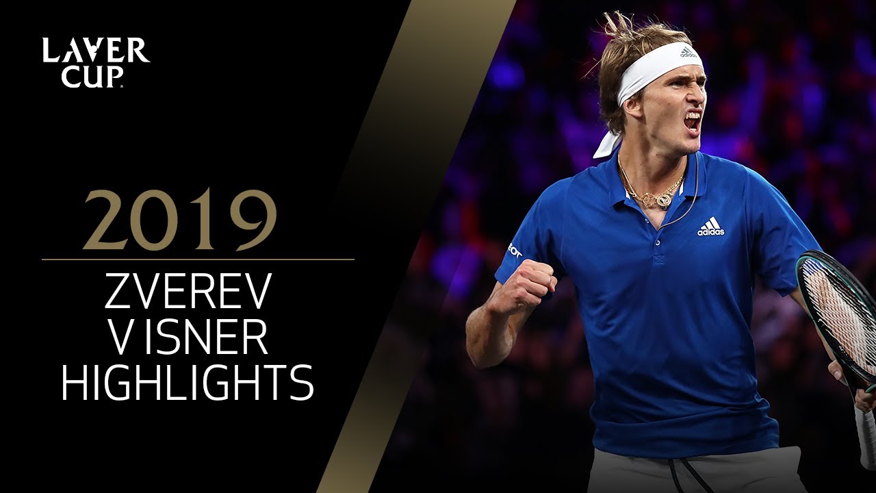 Zverev v Isner Match Highlights Laver Cup 2019