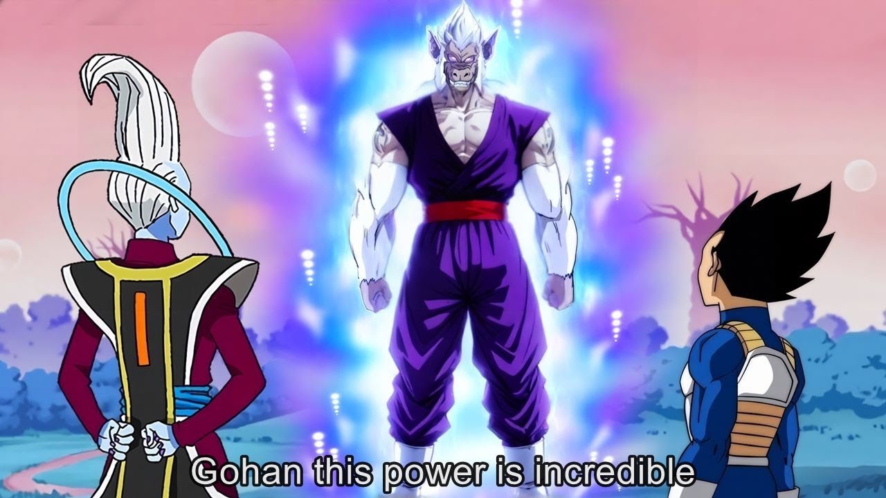 Gohan uses Perfect Oozaru Transformation after Mastering his Beast Power - 