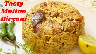 Yummy Mutton Biryani Recipe in Pressure Cooker | Mutton Biryani Seivathu Eppadi |மட்டன் பிரியாணி
