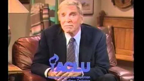 ACLU PSA with Burt Lancaster, Jill Eikenberry, Mic...