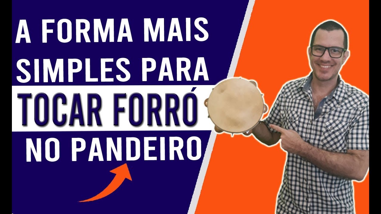 Aula de Forró no Pandeiro Passo a Passo Super Simples | André Passos | #FiqueEmCasa e Toque #Comigo