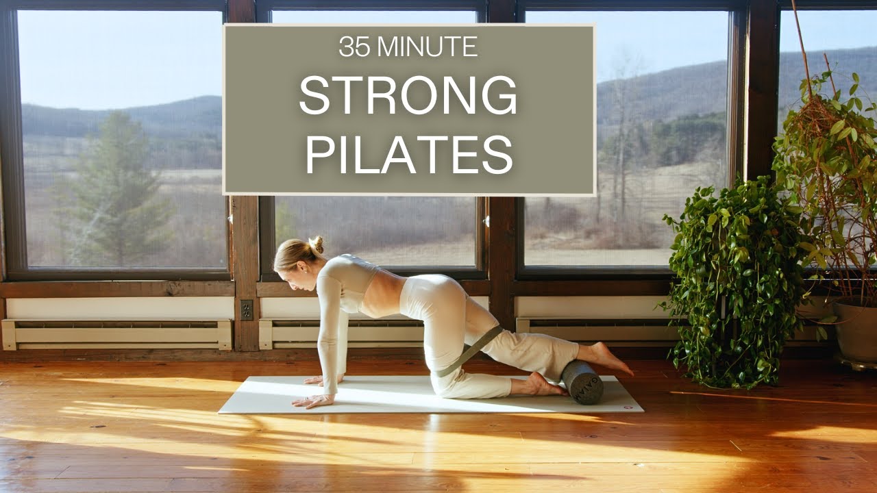 35 Minute Reformer on the Mat Pilates | foam roller workout