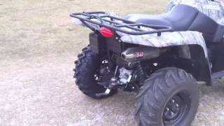 Suzuki King Quad 500 with GBC Grim Reapers tires and Douglas Nitro Wheels