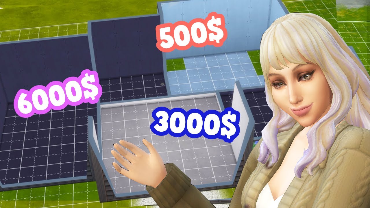 Tôi Xây Nhà Với Số Tiền Ngẫu Nhiên | The Sims 4 Build Challenge