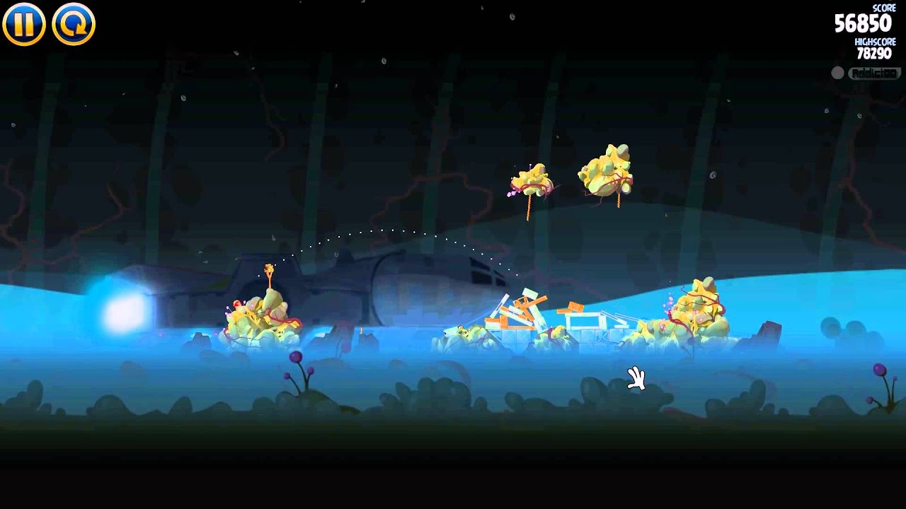 Angry Birds Star Wars Hoth (3-28) 3 Stars - Walkthrough