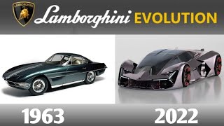 Lamborghini Evolution From ( 1963 - 2022 ) | Lamborghini Lover  | Automobile Lover |